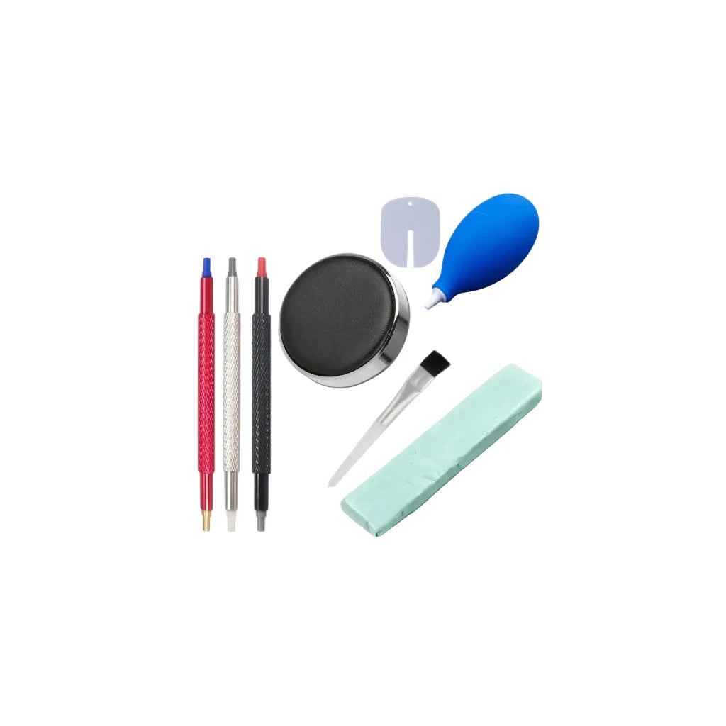 Kit de nettoyage pour montres 8 pièces