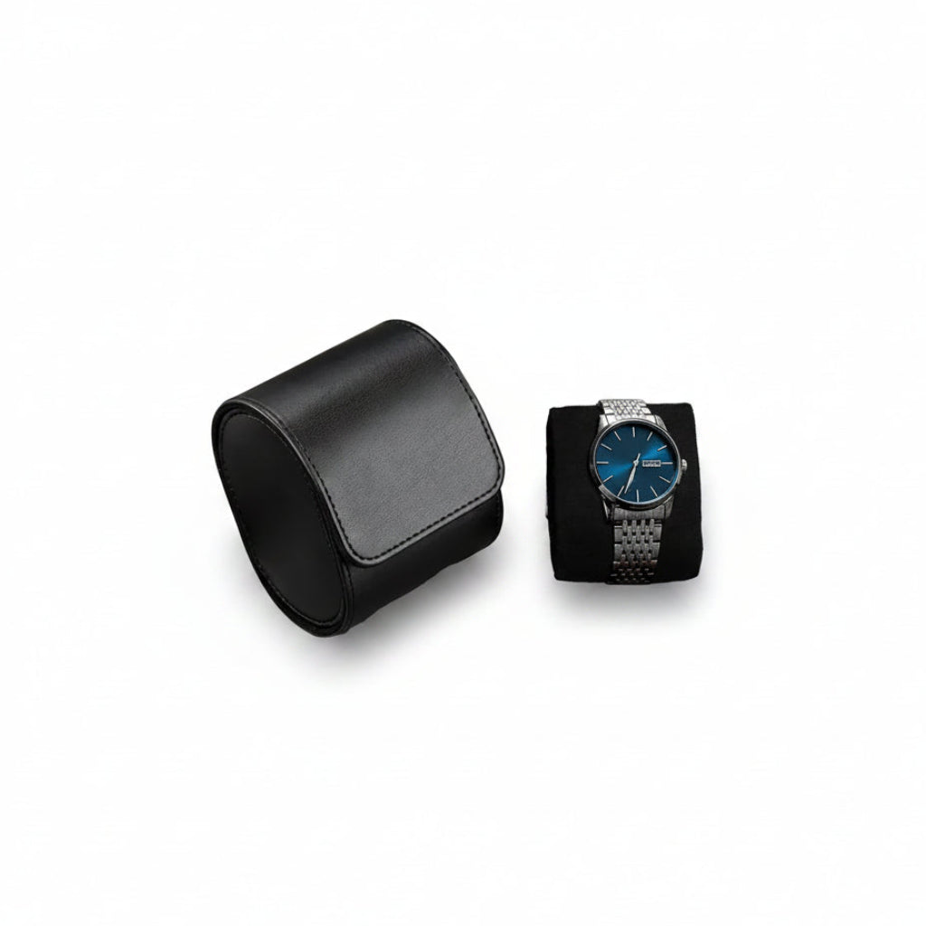 Watch Roll Travel Case 3 Slots Organizer