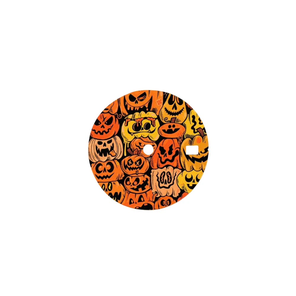 Uhrzifferblatt Halloween